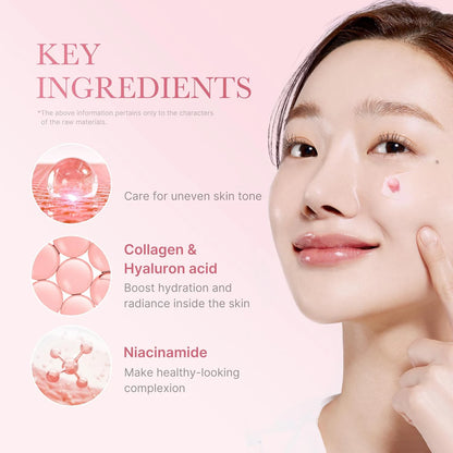 KOEC Pink Glow Bundle – Niacinamide Cream + PDRN Serum (Free Glow Getter Skincare Guide)