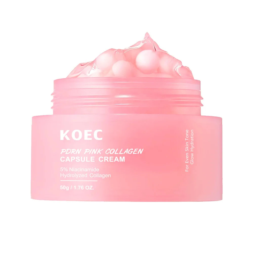 KOEC Pink Glow Bundle – Niacinamide Cream + PDRN Serum (Free Glow Getter Skincare Guide)