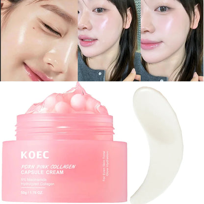 KOEC Pink Glow Bundle – Niacinamide Cream + PDRN Serum (Free Glow Getter Skincare Guide)